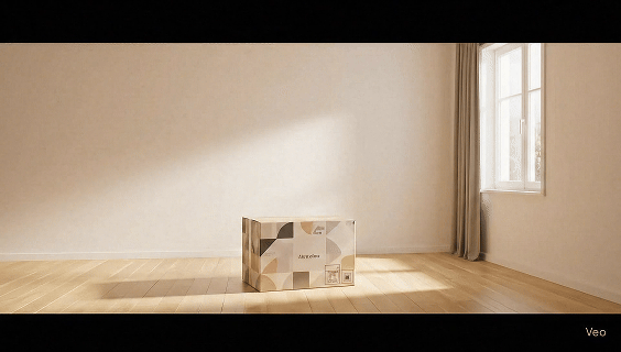 比切水果还上头！一只纸箱“蹦”出整个房间，这类 AI 视频正刷屏全网（附提示词模板）