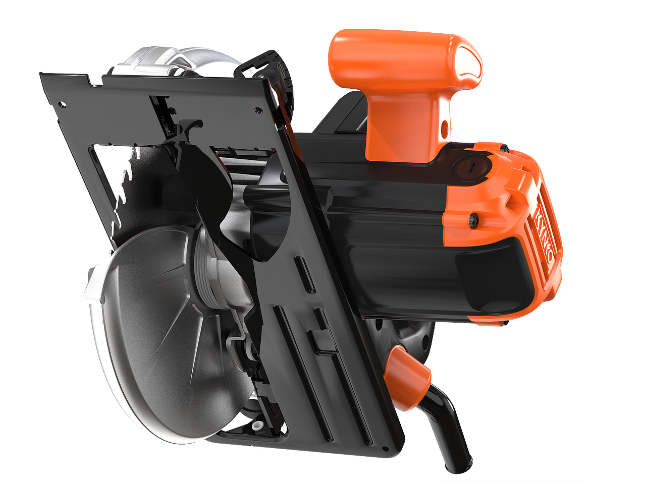 KD76小锯霸电圆锯｜产品拍摄 × 3D渲染 × 详情页（图ZMzk0MjUxMDg0） - 电商 - 站酷设计师鱼破原创素材 - 站酷ZCOOL