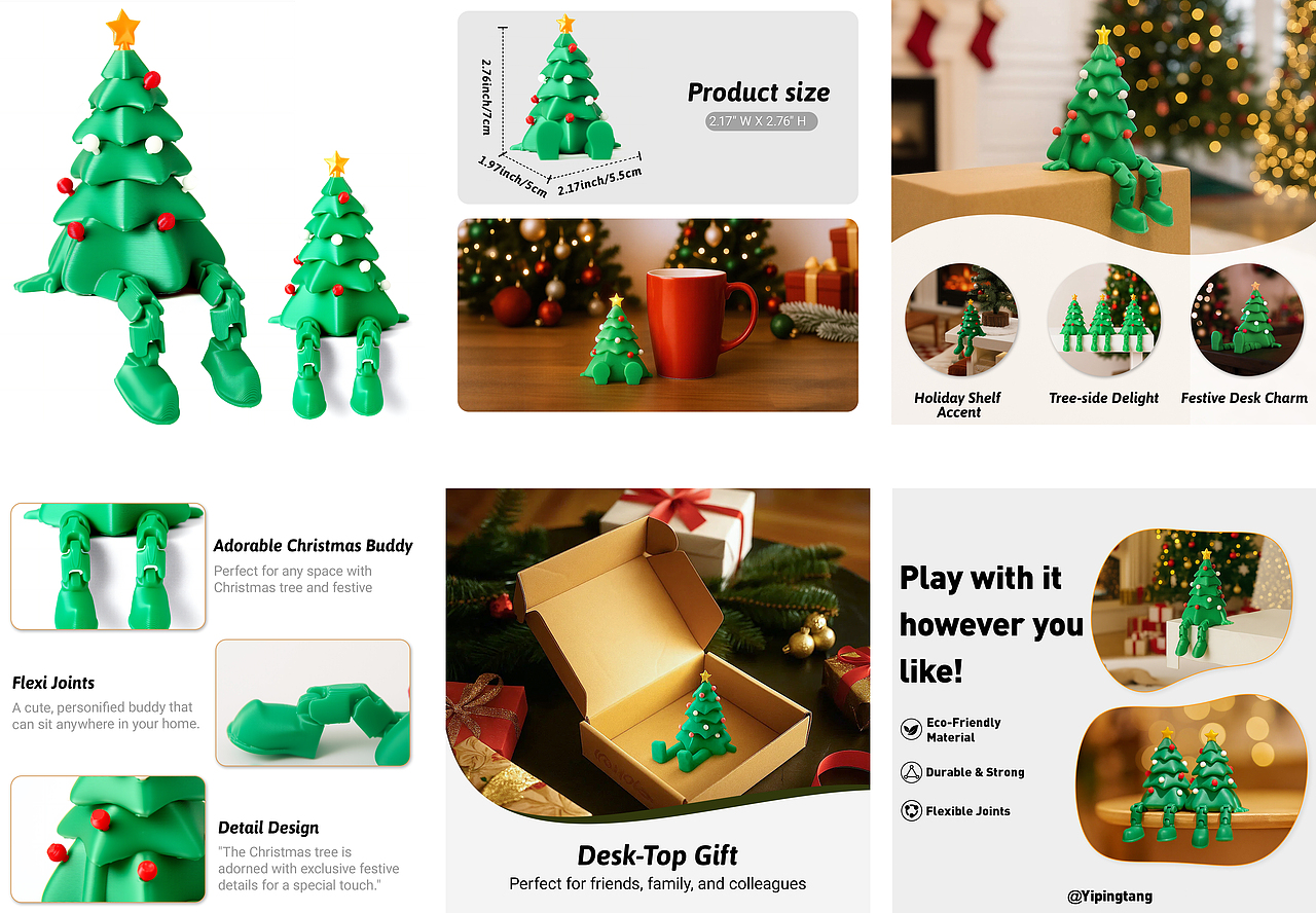 AIGC亚马逊主副图设计-家居小摆件（图ZMzk0MjUxODI4） - AI作品 - 站酷设计师喆视觉原创素材 - 站酷ZCOOL