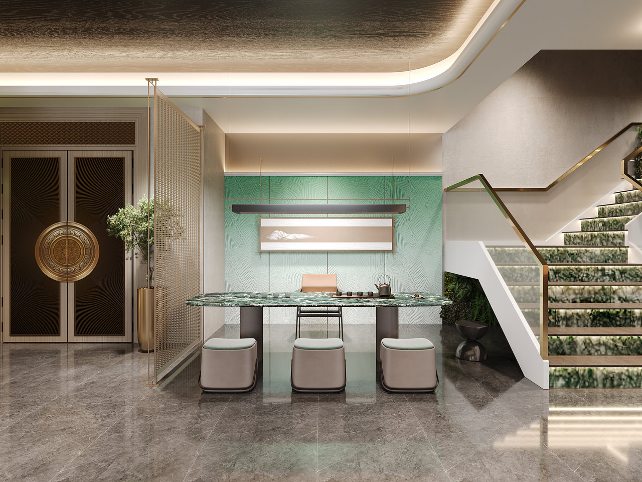 寻一处静雅,品一方风骨——新中式会所