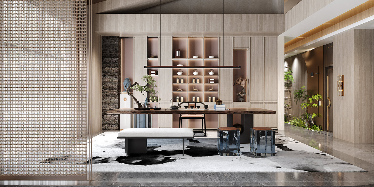 寻一处静雅,品一方风骨——新中式会所