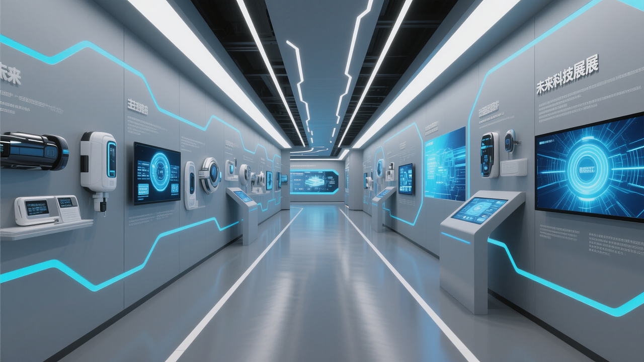 通道展示【AI生成】（图ZMzk0MjYzMjA0） - 展陈设计 - 站酷设计师aa77777aa原创素材 - 站酷ZCOOL