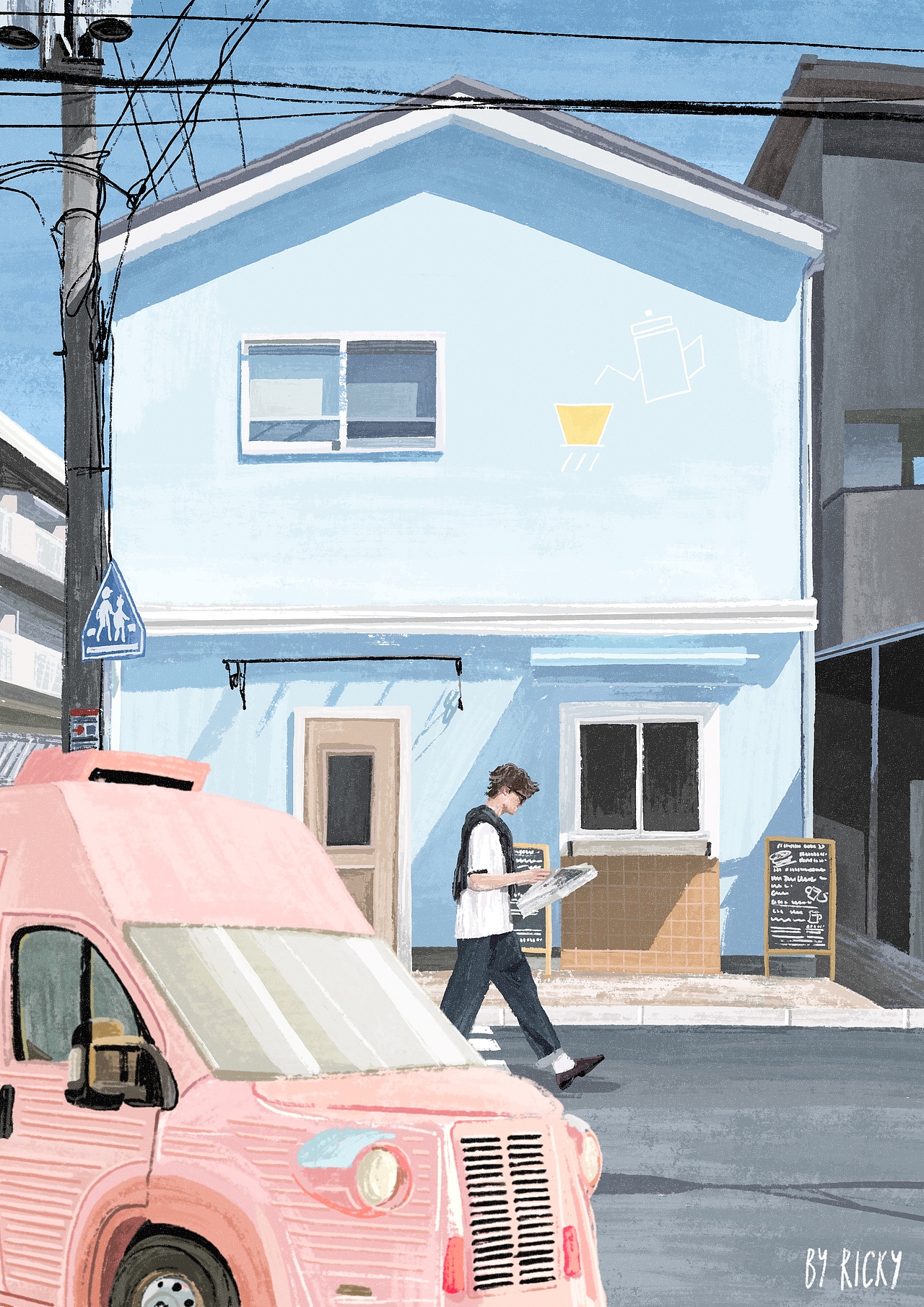 画了一些夏天✍🏽