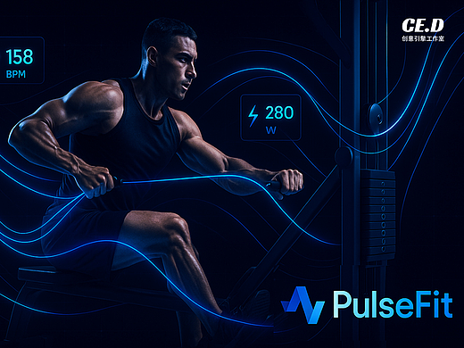 PulseFit丨运动健身品牌设计