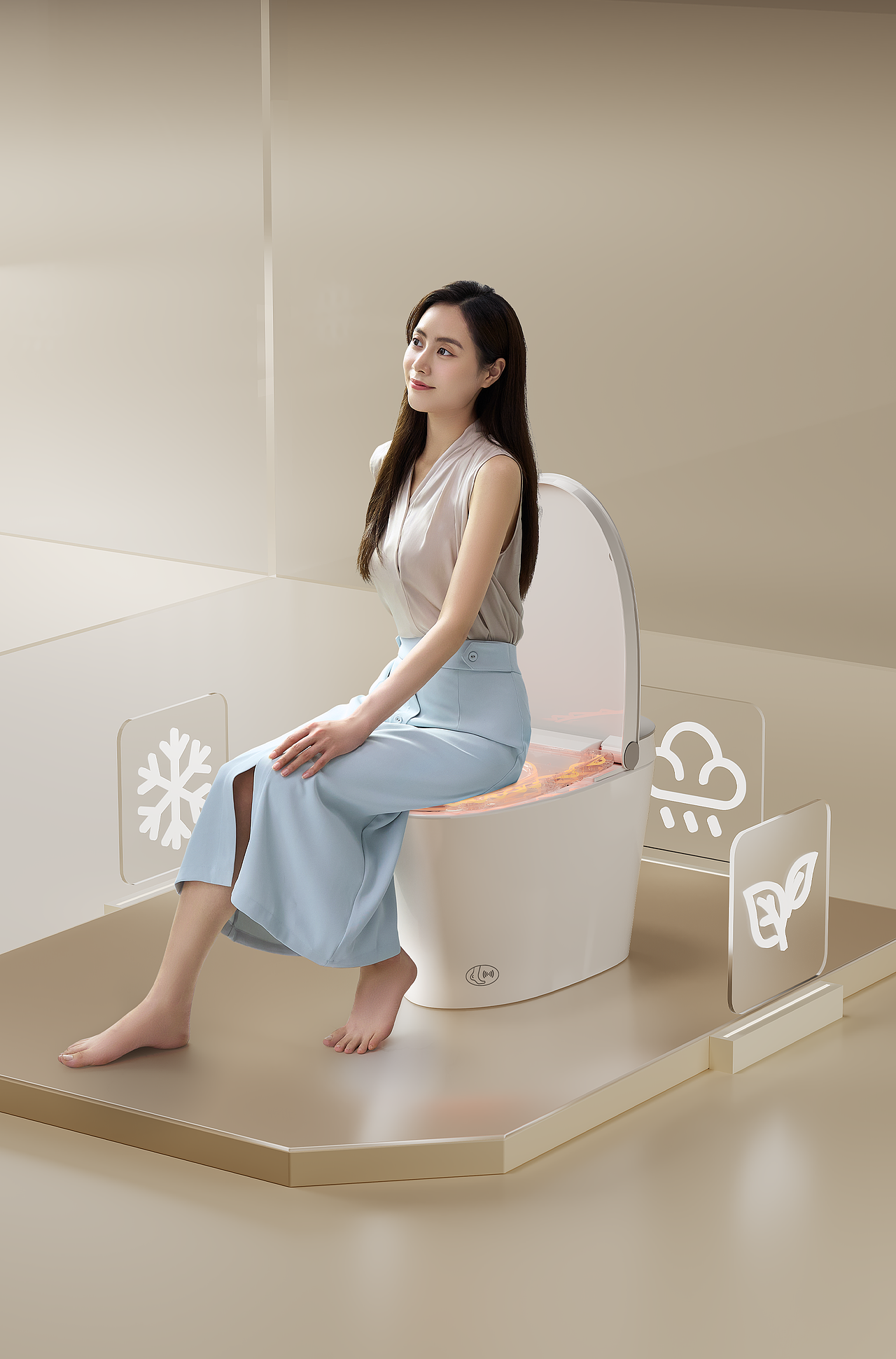 HOROW希箭 | 零触极净智能马桶BF20产品详情