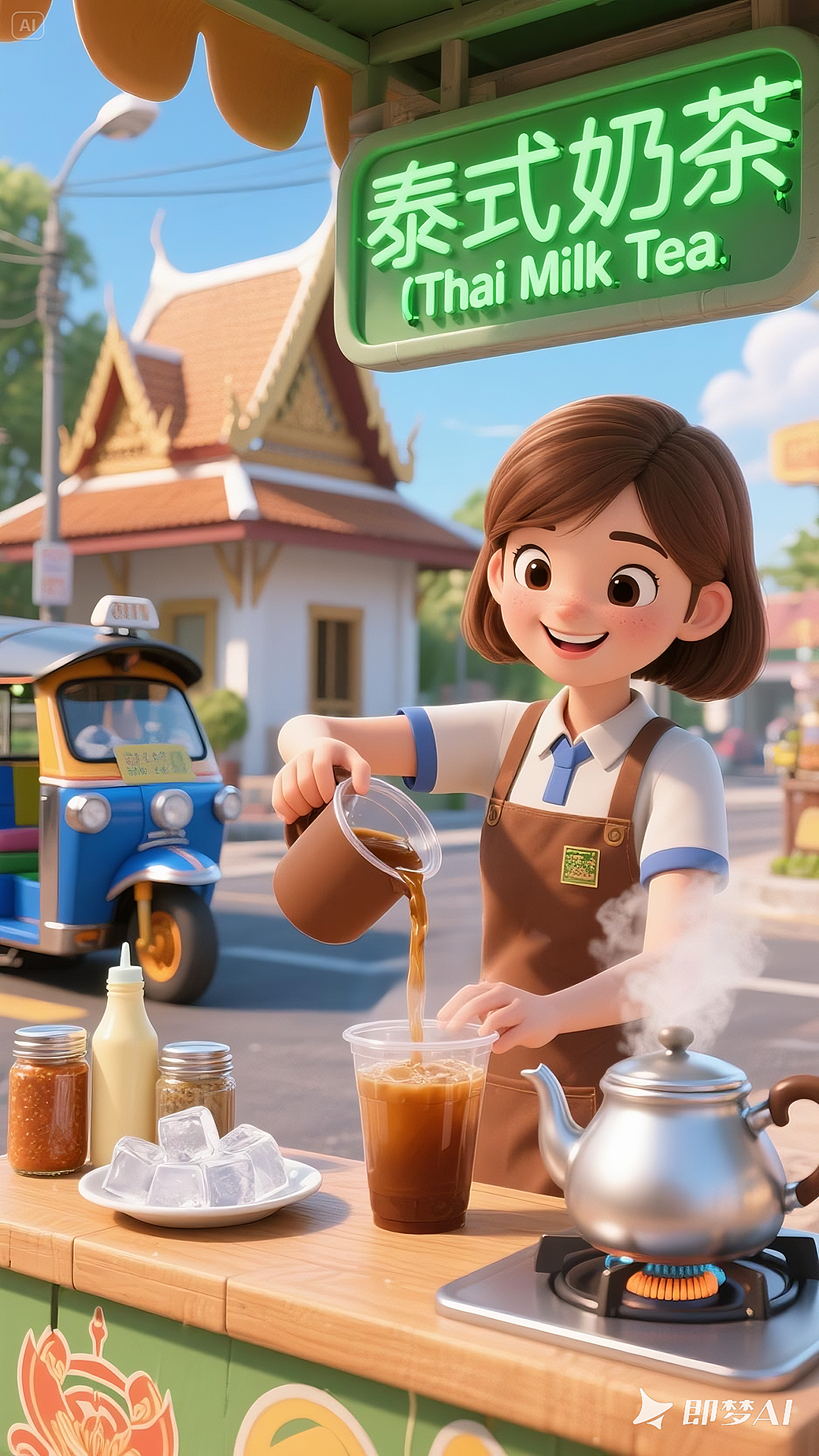 IF泰式奶味茶饮料 品味纯粹热爱