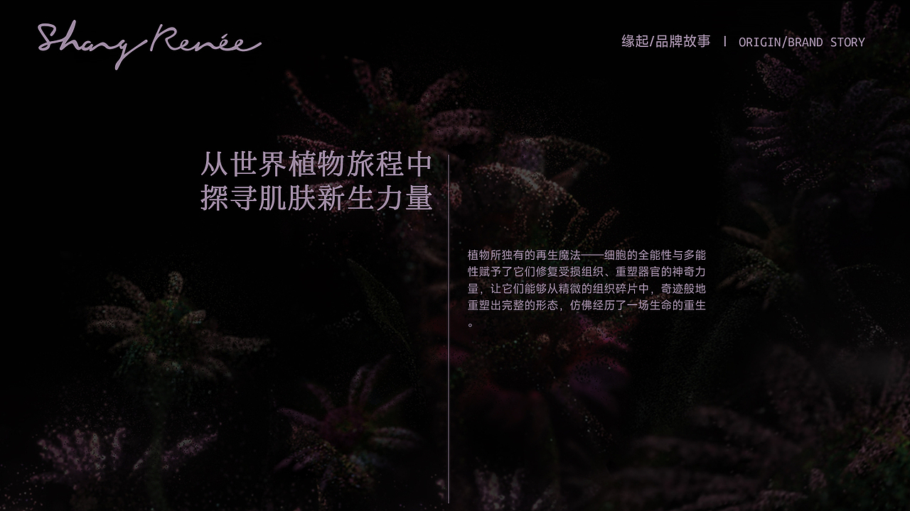 Shang Renée赏容 I 细胞级植物护肤品牌