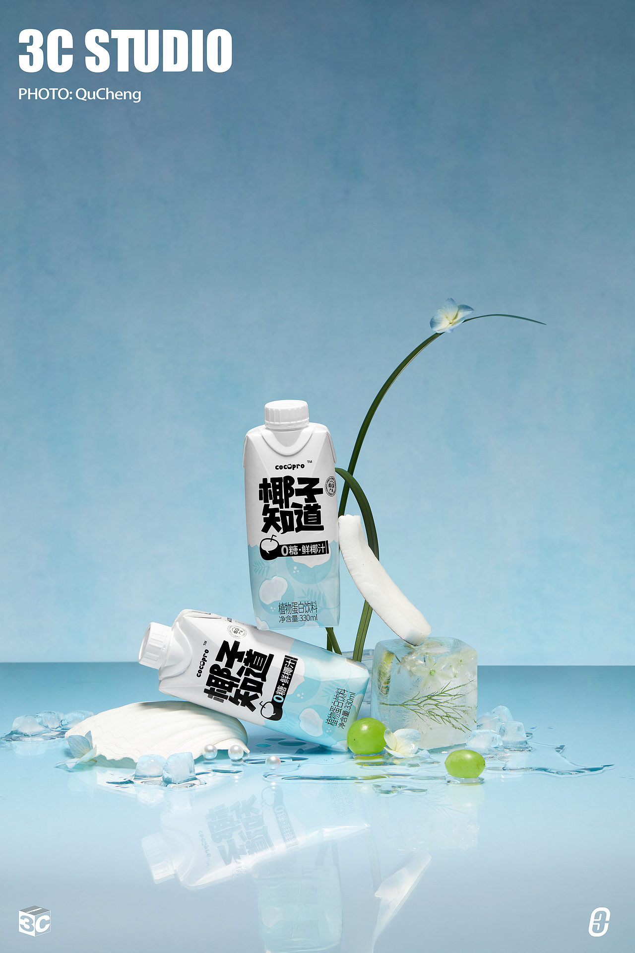 椰子知道夏日主题|3C STUDIO（图ZMzk0MjkyNjE2） - 产品摄影 - 站酷设计师3Cstudio原创素材 - 站酷ZCOOL