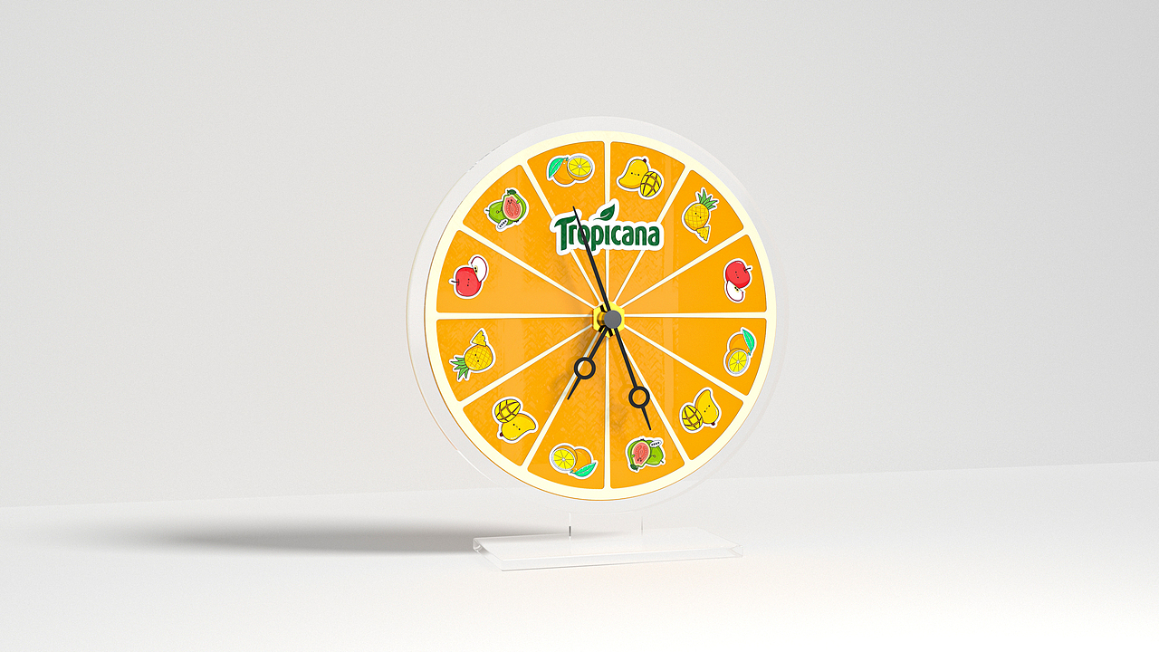 纯果乐延展物料(冰箱贴)