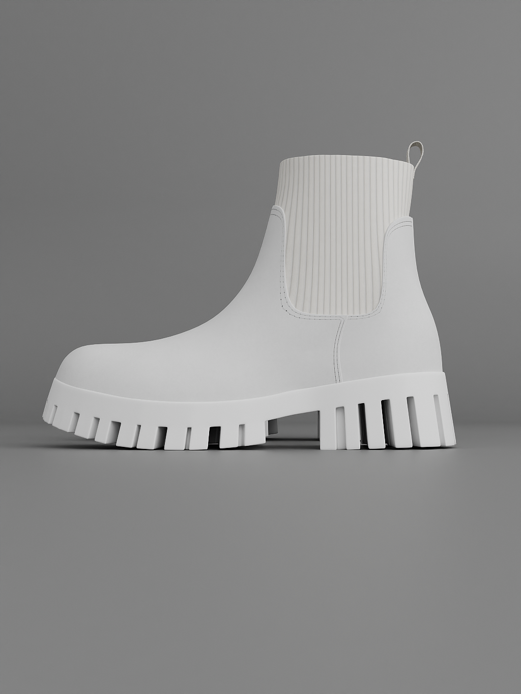 BLENDER / 短靴建模渲染