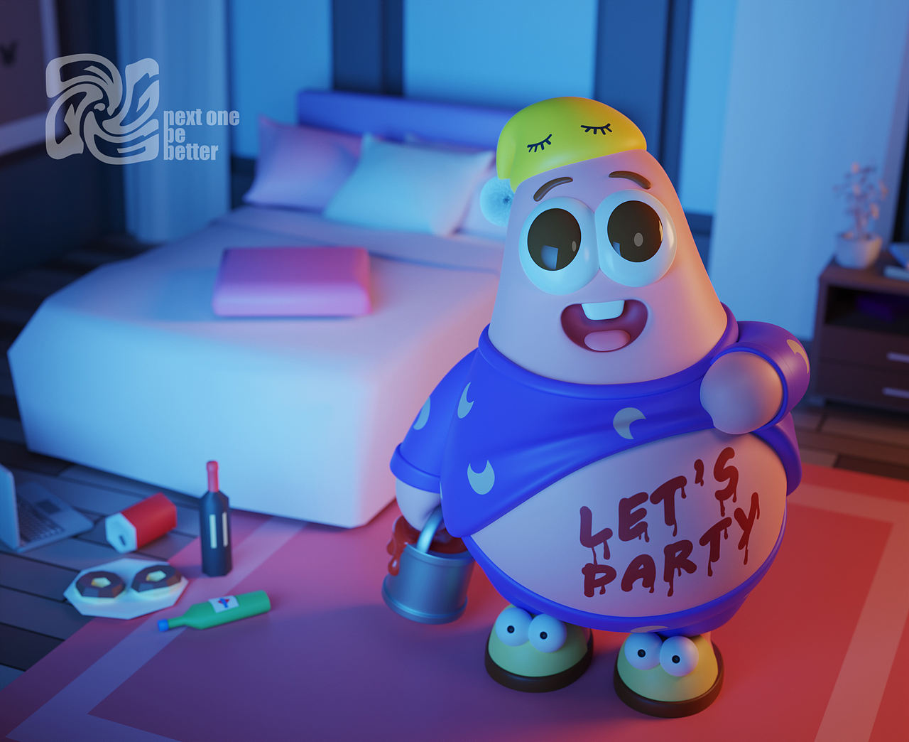 过往一些IP和3D练习和创作（图ZMzk0MzAwNzk2） - 玩具 - 站酷设计师lghlzh1996原创素材 - 站酷ZCOOL