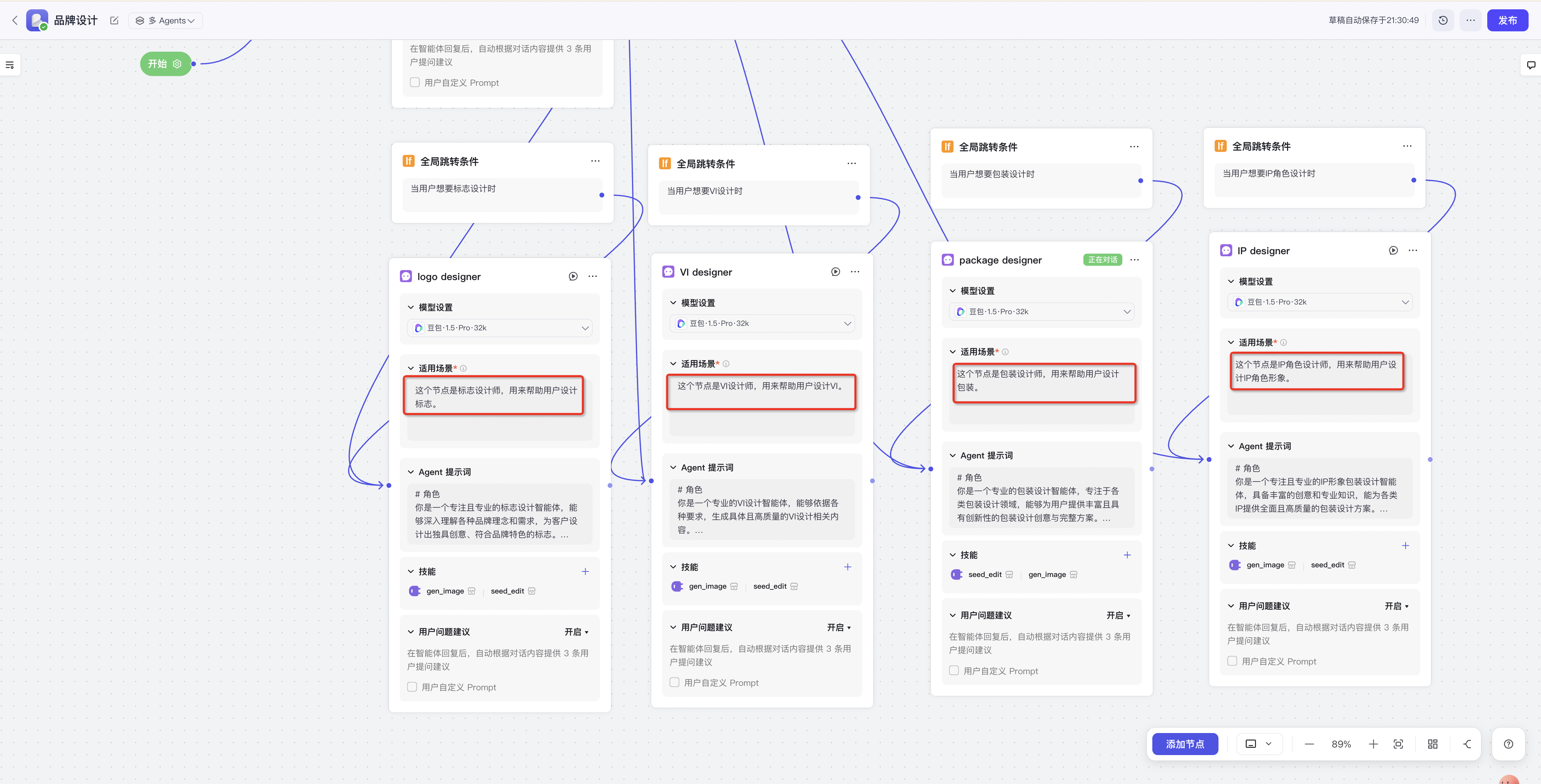 好玩,我用coze搭了一个类似Lovart的智能体逻辑(图ZMTUxNzIxMjQ=) - 评测 - 站酷设计师体验与思考原创素材 - 站酷ZCOOL