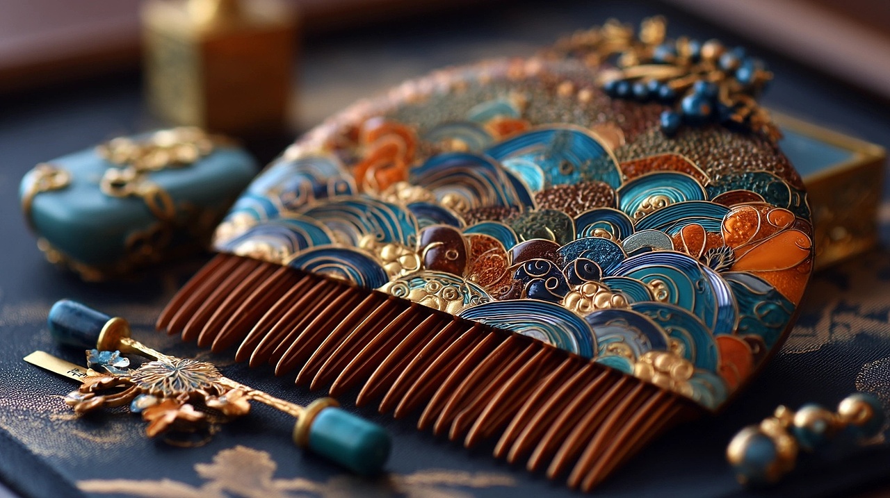 解锁景泰蓝珐琅的视觉密码:超实用 MJ 关键词分享