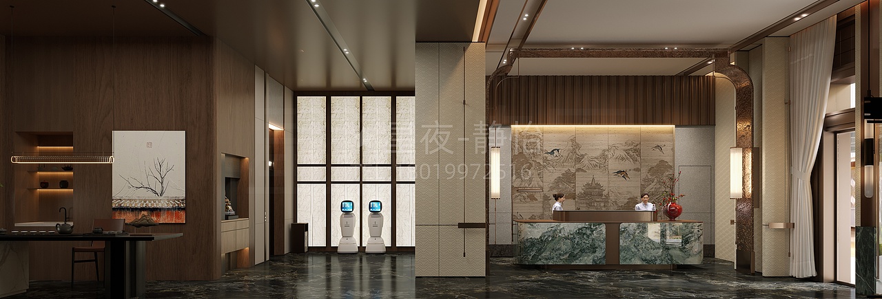 高档酒店效果案例（图ZMzk0MzEyMjc2） - 酒店餐饮设计 - 站酷设计师静怡设计原创素材 - 站酷ZCOOL