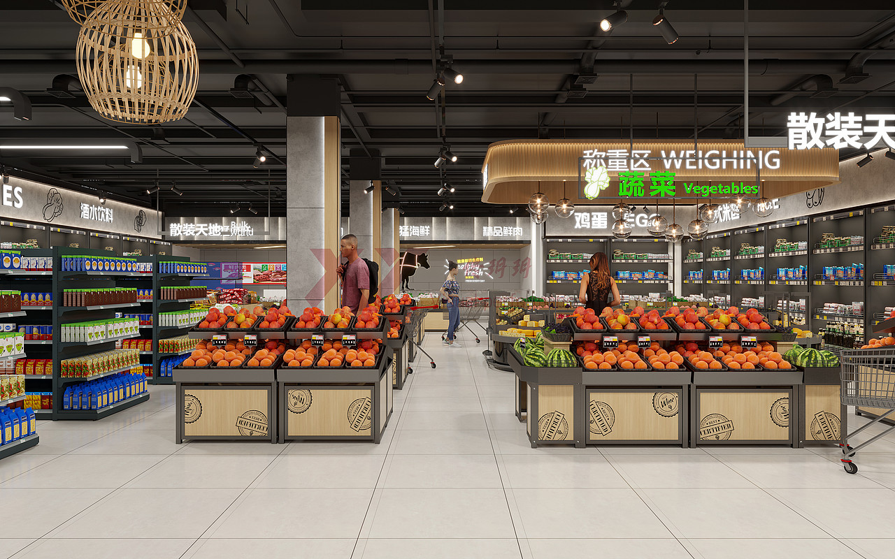 不止是购物，更是生活的仪式感——超市（图ZMzk0MzEyMzcy） - 其他空间 - 站酷设计师佟玥玥原创素材 - 站酷ZCOOL
