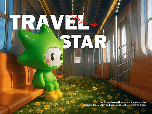 小旅星形象IP+UI设计 丨Travel Star丨