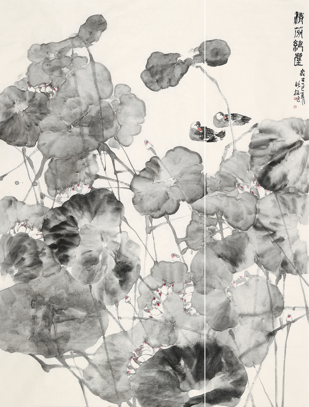 花鸟画的笔墨语言,都在说不清、道不明的幽香中