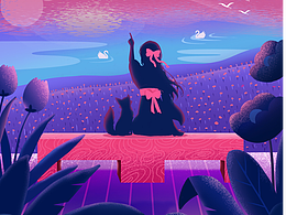 指尖所指，皆是花與夢