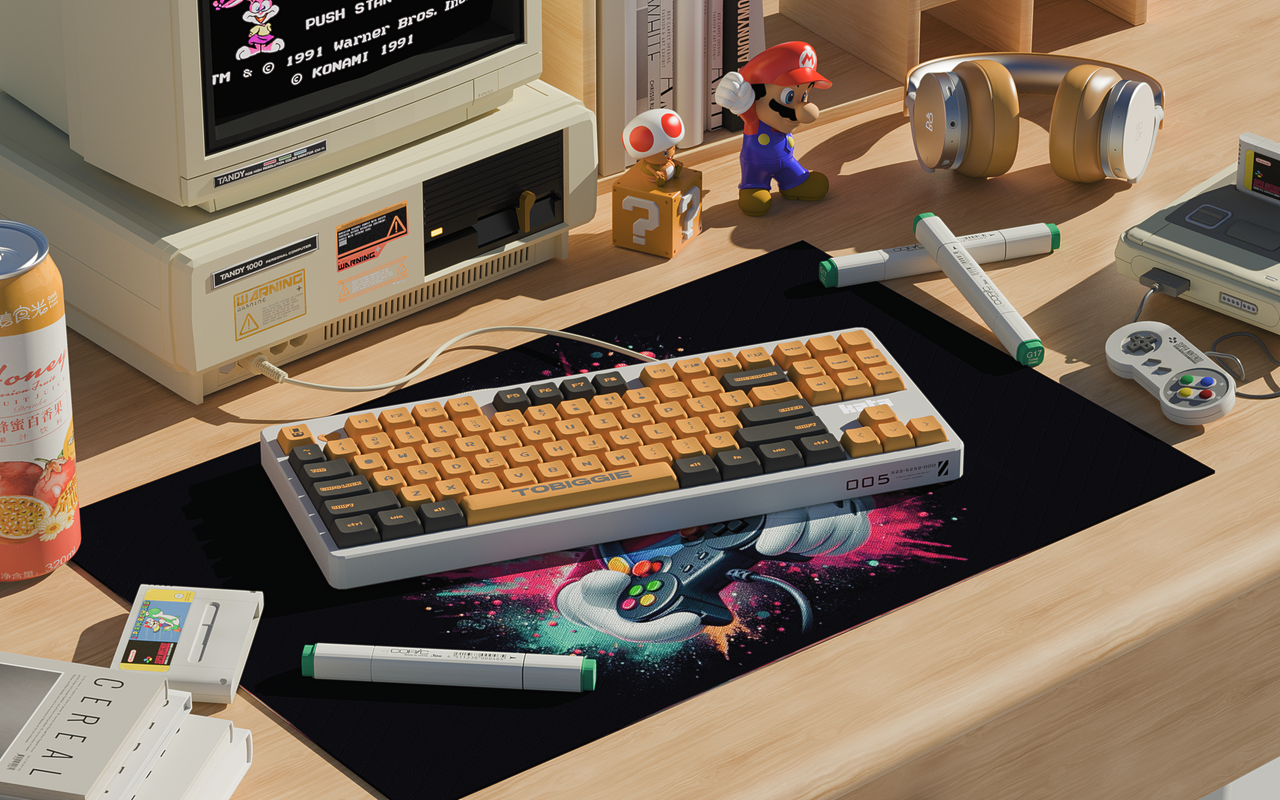 场景渲染 | 电脑桌面