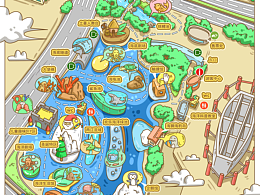 手绘地图-重庆欢乐海底世界