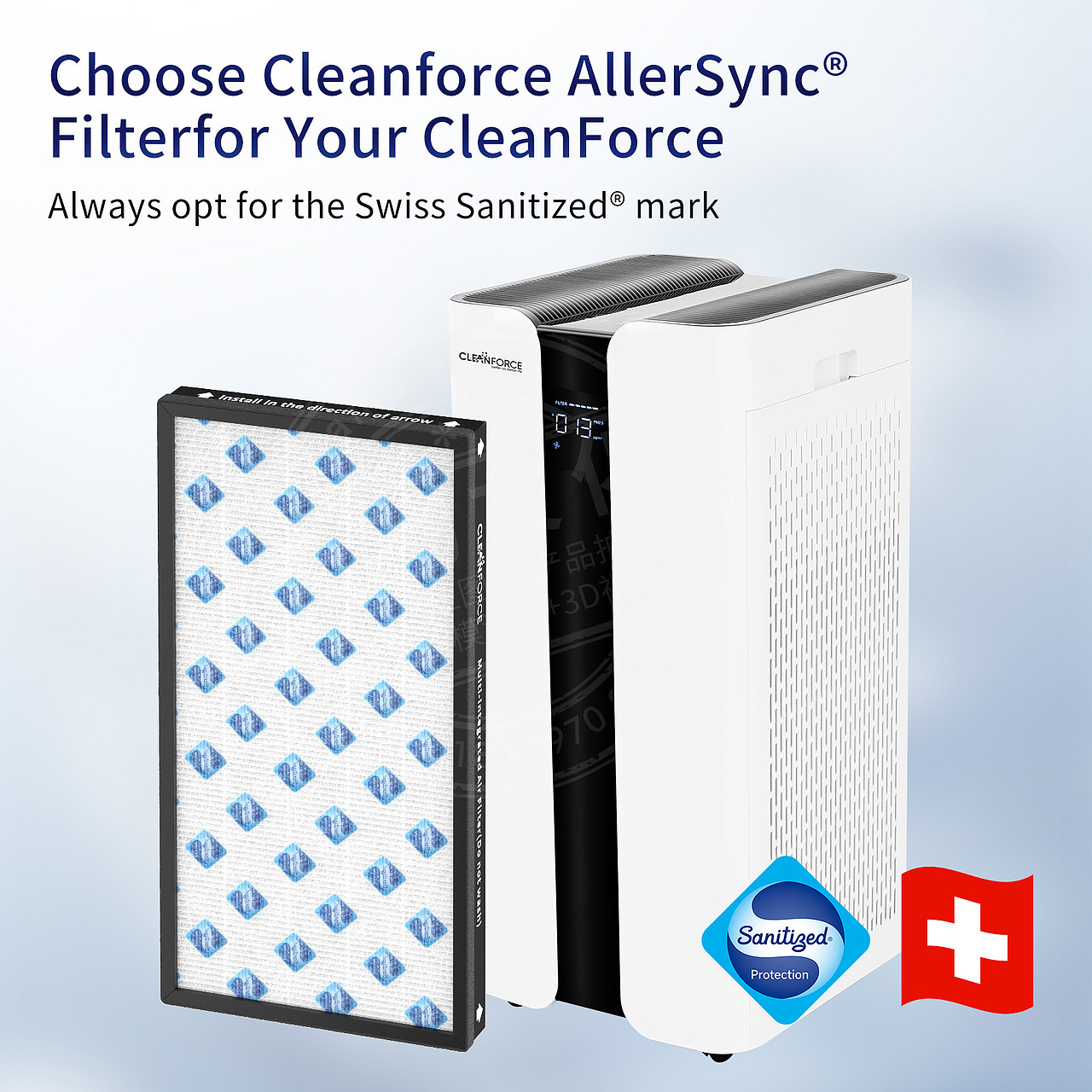 亚马逊滤芯建模渲染主图A+排版设计