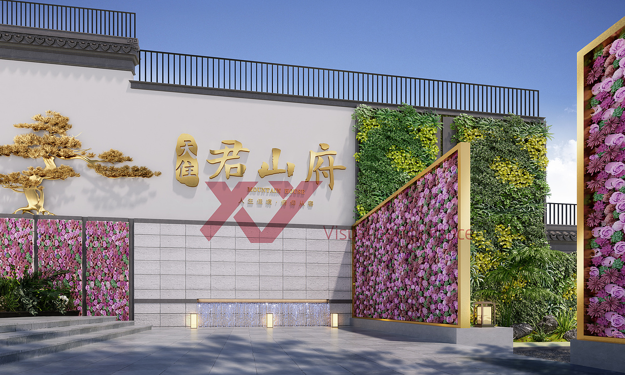 室外文化墙合集