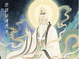 三清祖师插画#ai