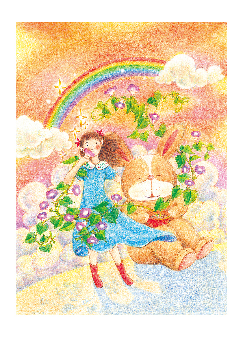 一些儿童杂志的插图~