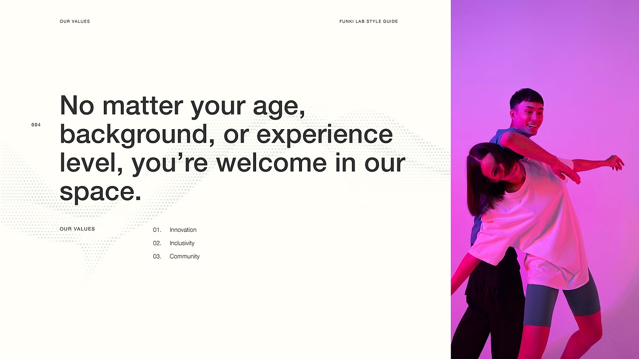 funki lab舞蹈健身室品牌设计