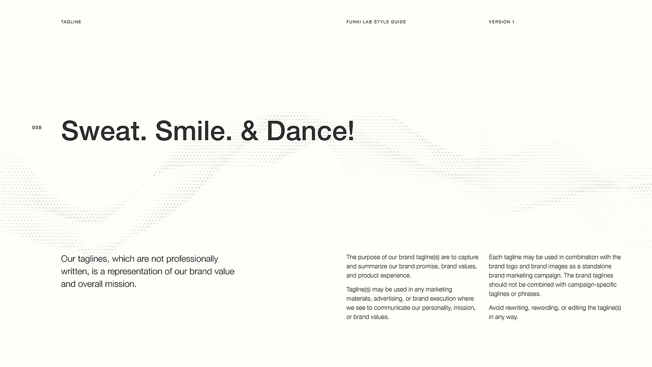 funki lab舞蹈健身室品牌设计