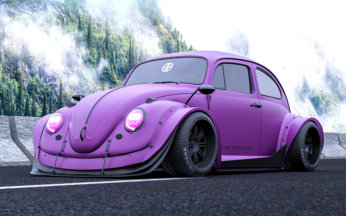 Maya-零基础甲壳虫汽车模型制作教程。maya建模基础