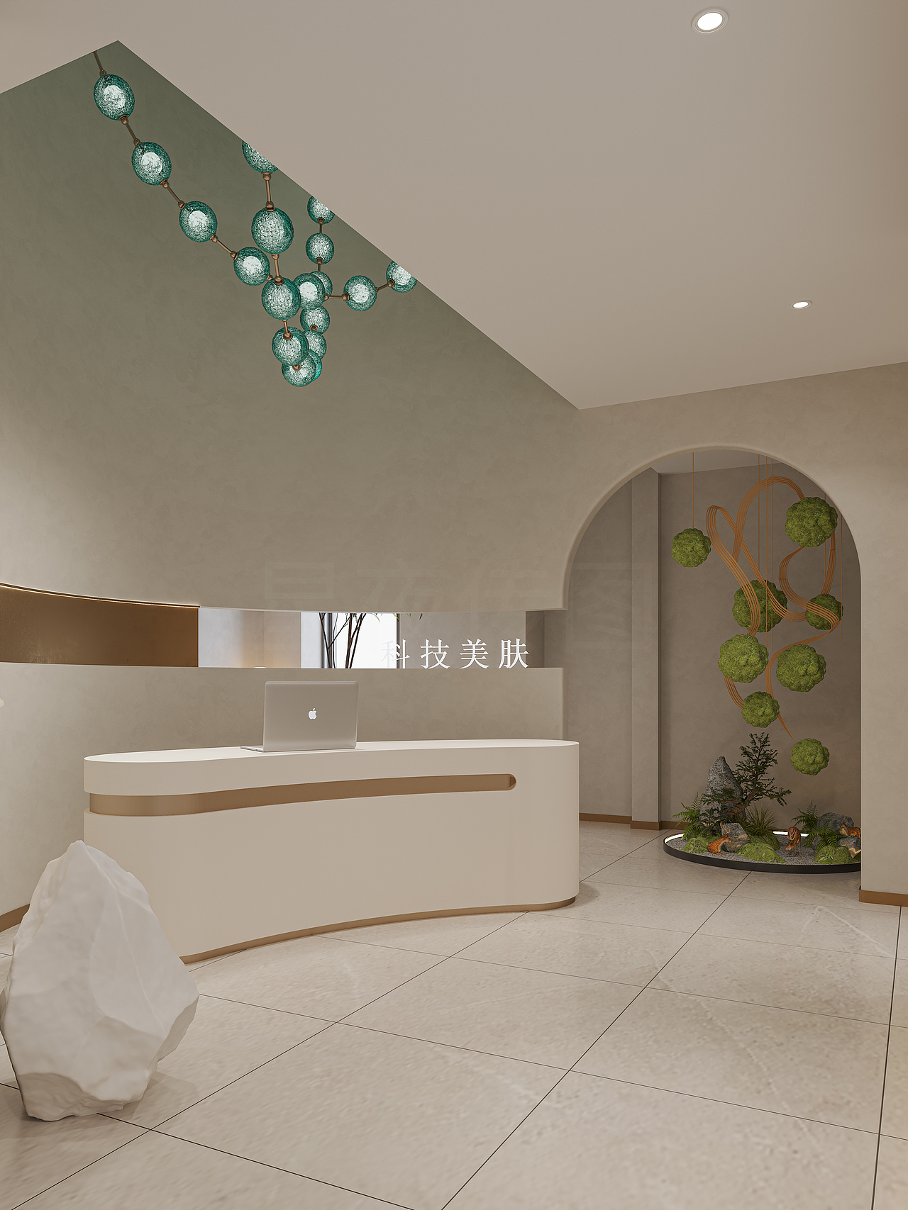 极简美容SPA设计!真是get高级感新思路✅