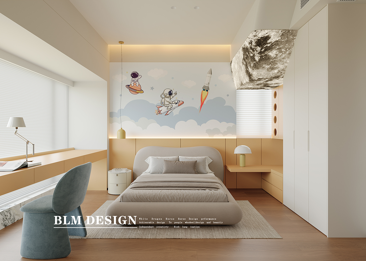 现代风-白龙马效果图