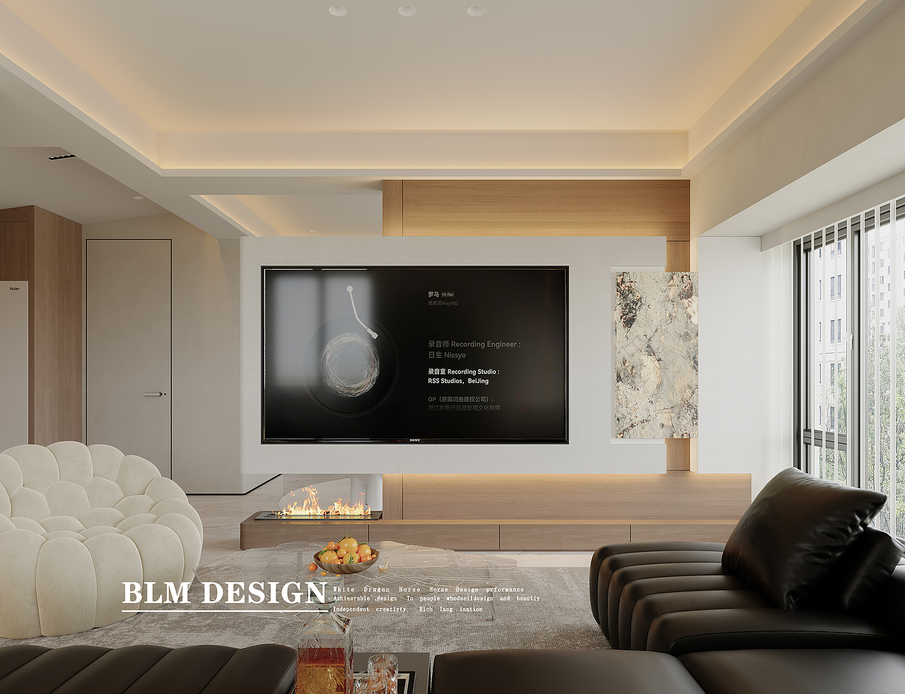 现代风-白龙马效果图