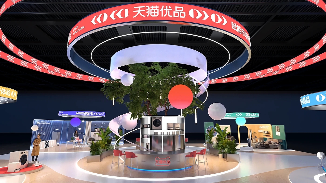 智能家居美陈 | 打造梦想中的科技感家居美陈馆（图ZMzk0MzczODA4） - 场景 - 站酷设计师Z537701968原创素材 - 站酷ZCOOL