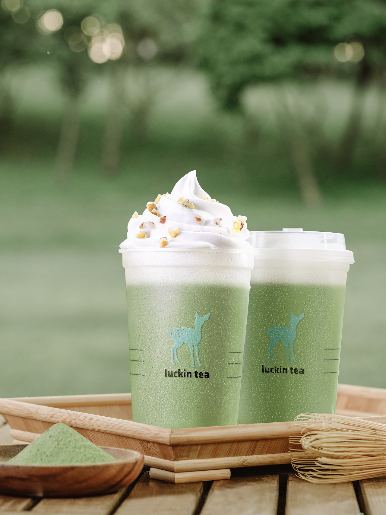 瑞幸咖啡×春生生画｜夏日里「抹茶美学」（图ZMzk0Mzc2MzA4） - 美食摄影 - 站酷设计师春生生画原创素材 - 站酷ZCOOL