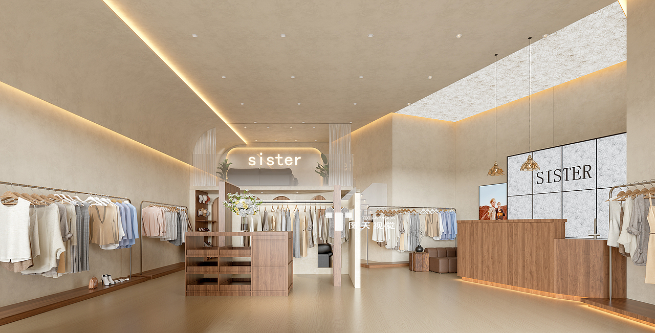 奶油侘寂风 ~ Sister 女装店