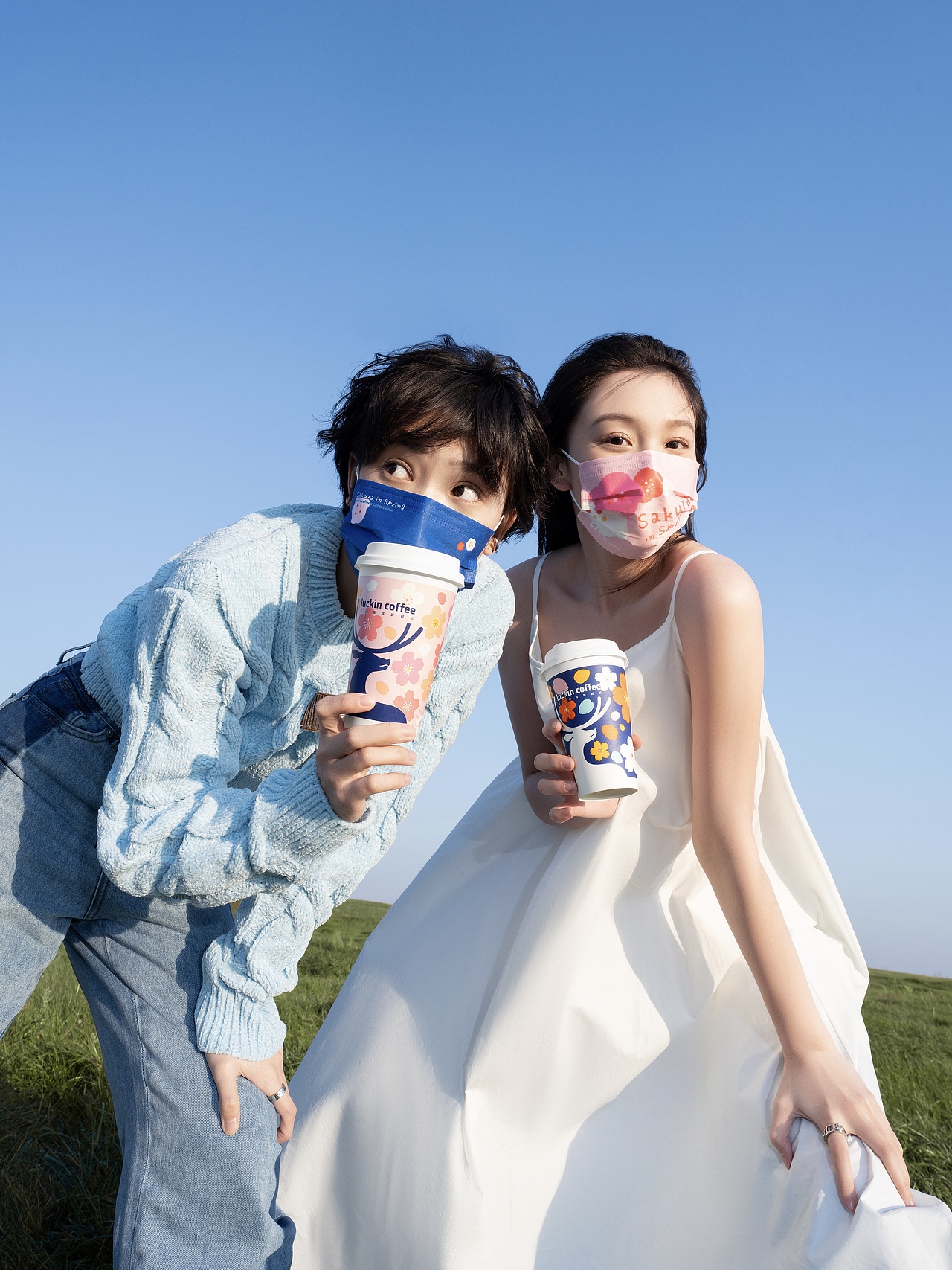 🌸樱花季明星广告怎么拍｜瑞幸咖啡×姚景元（图ZMzk0MzgwNzQw） - 美食摄影 - 站酷设计师春生生画原创素材 - 站酷ZCOOL