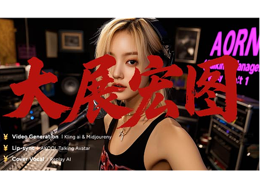 大展宏图-AIGC video works