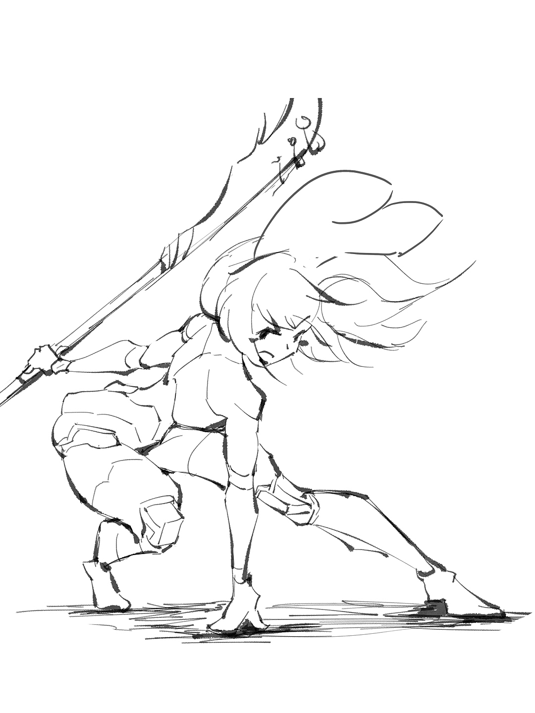 DQ二次元美少女速写（图ZMzk0Mzg0Mzky） - 绘画 - 站酷设计师DQrabbit原创素材 - 站酷ZCOOL