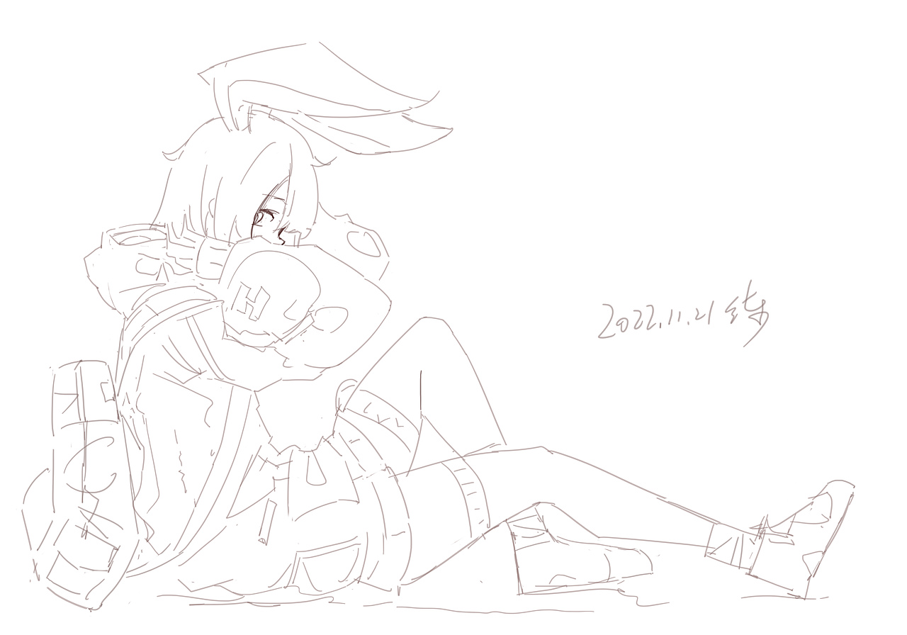 DQ二次元美少女速写（图ZMzk0Mzg0NDIw） - 绘画 - 站酷设计师DQrabbit原创素材 - 站酷ZCOOL