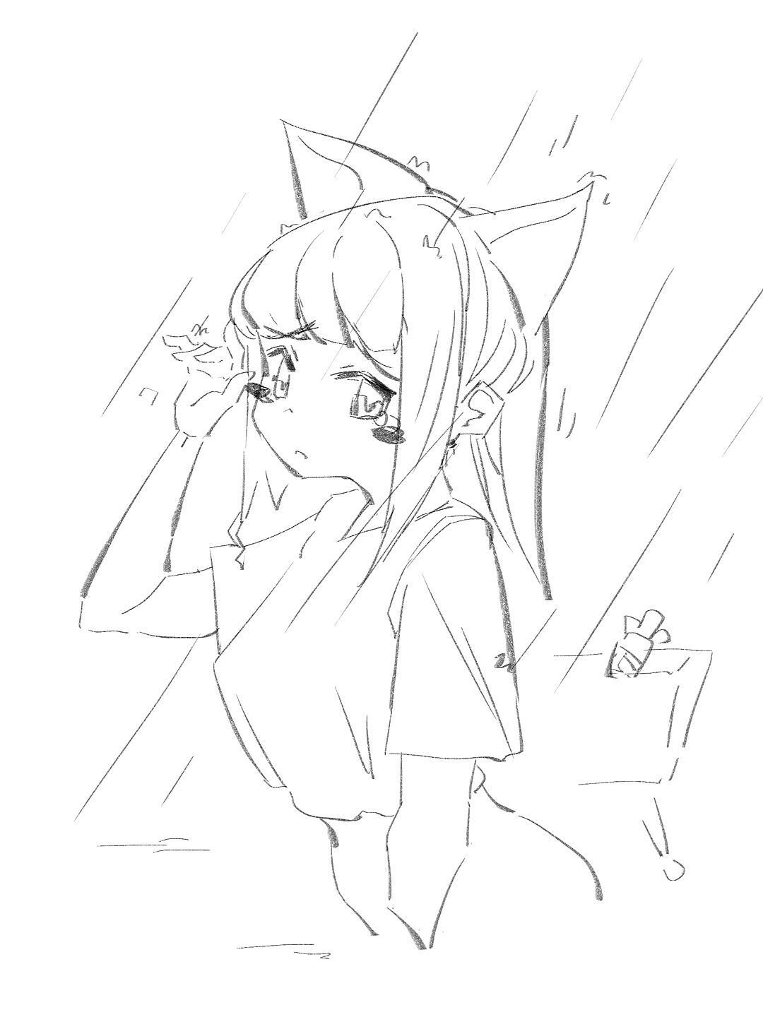 DQ二次元美少女速写（图ZMzk0Mzg0NTIw） - 绘画 - 站酷设计师DQrabbit原创素材 - 站酷ZCOOL