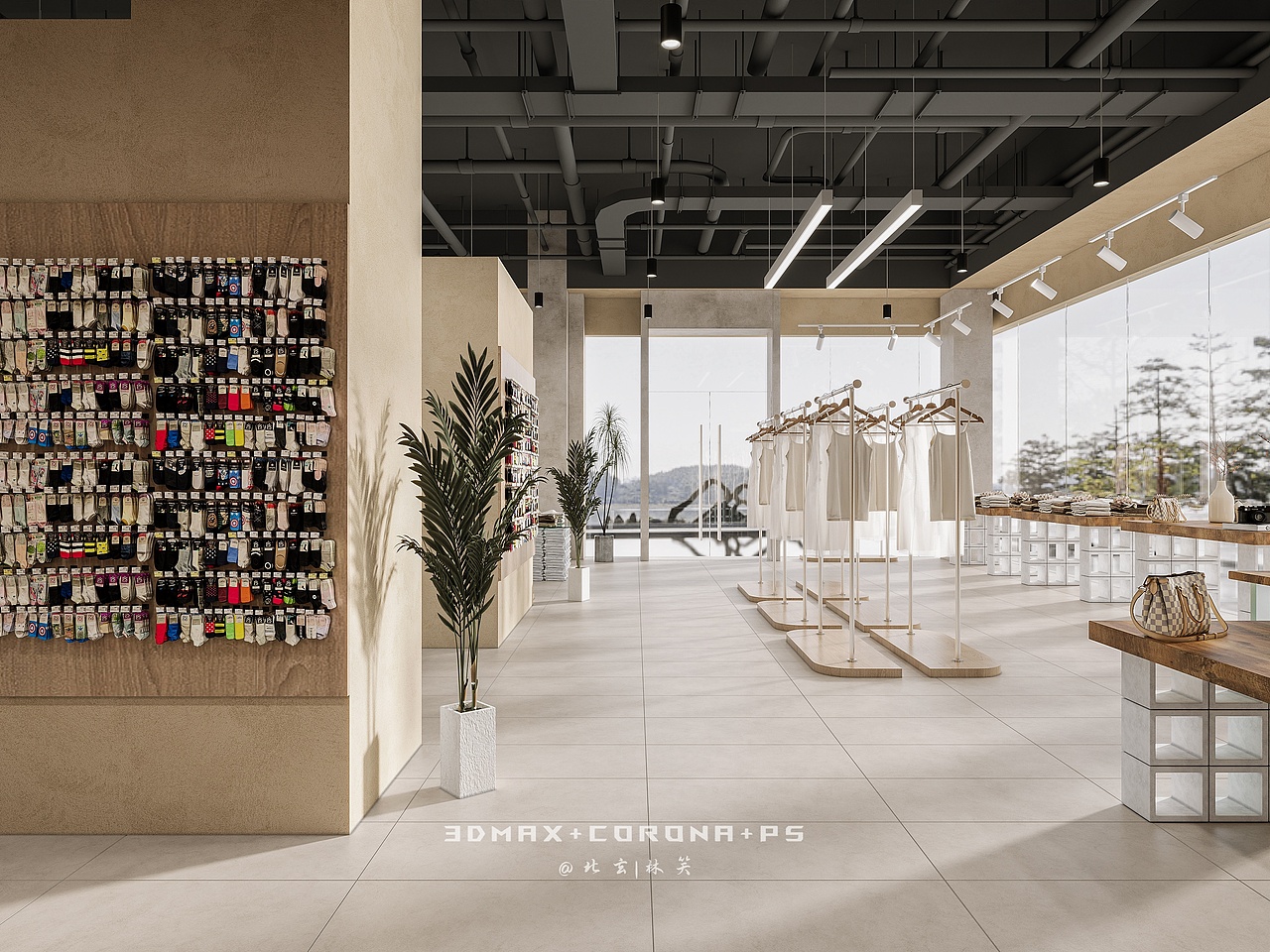 在时光回廊中漫步，品味女装店的艺术装修