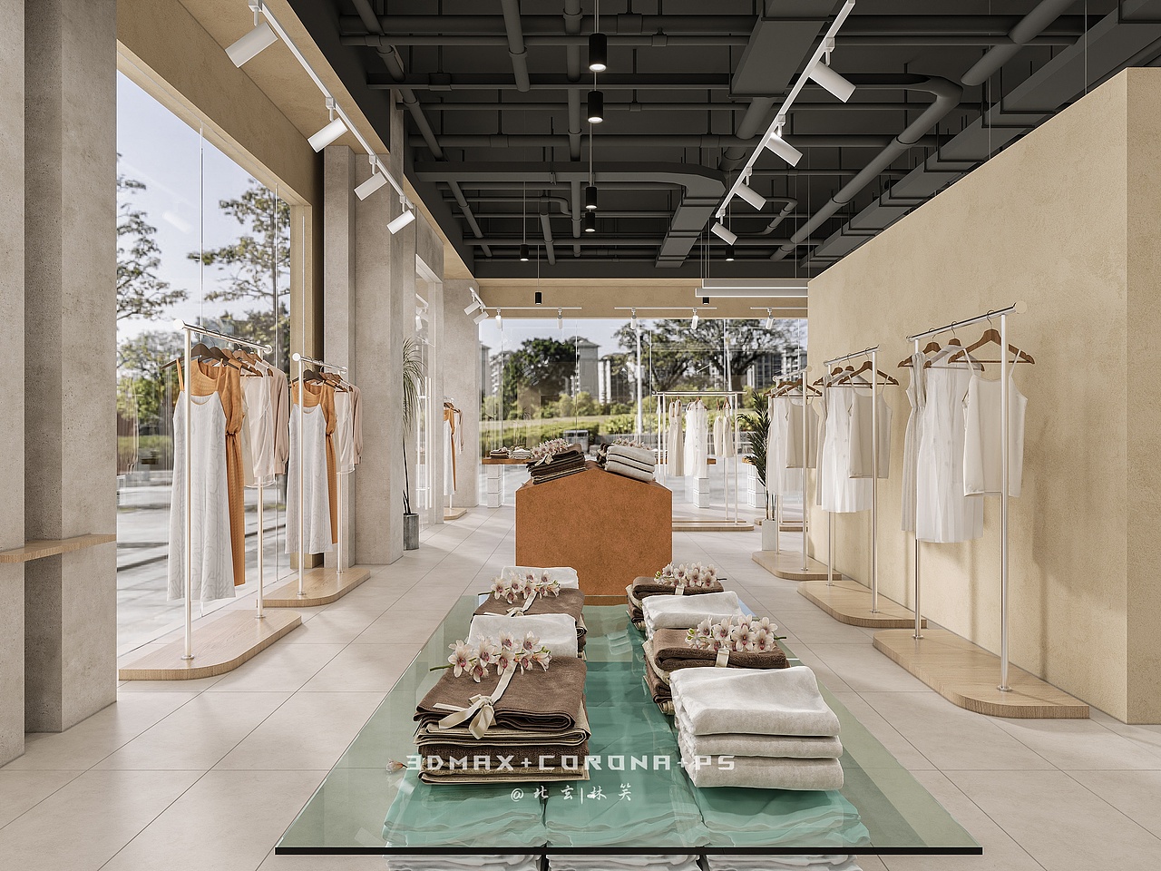 在时光回廊中漫步，品味女装店的艺术装修