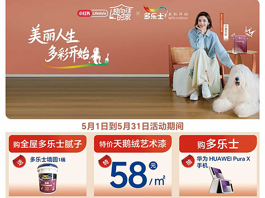 多乐士海报设计