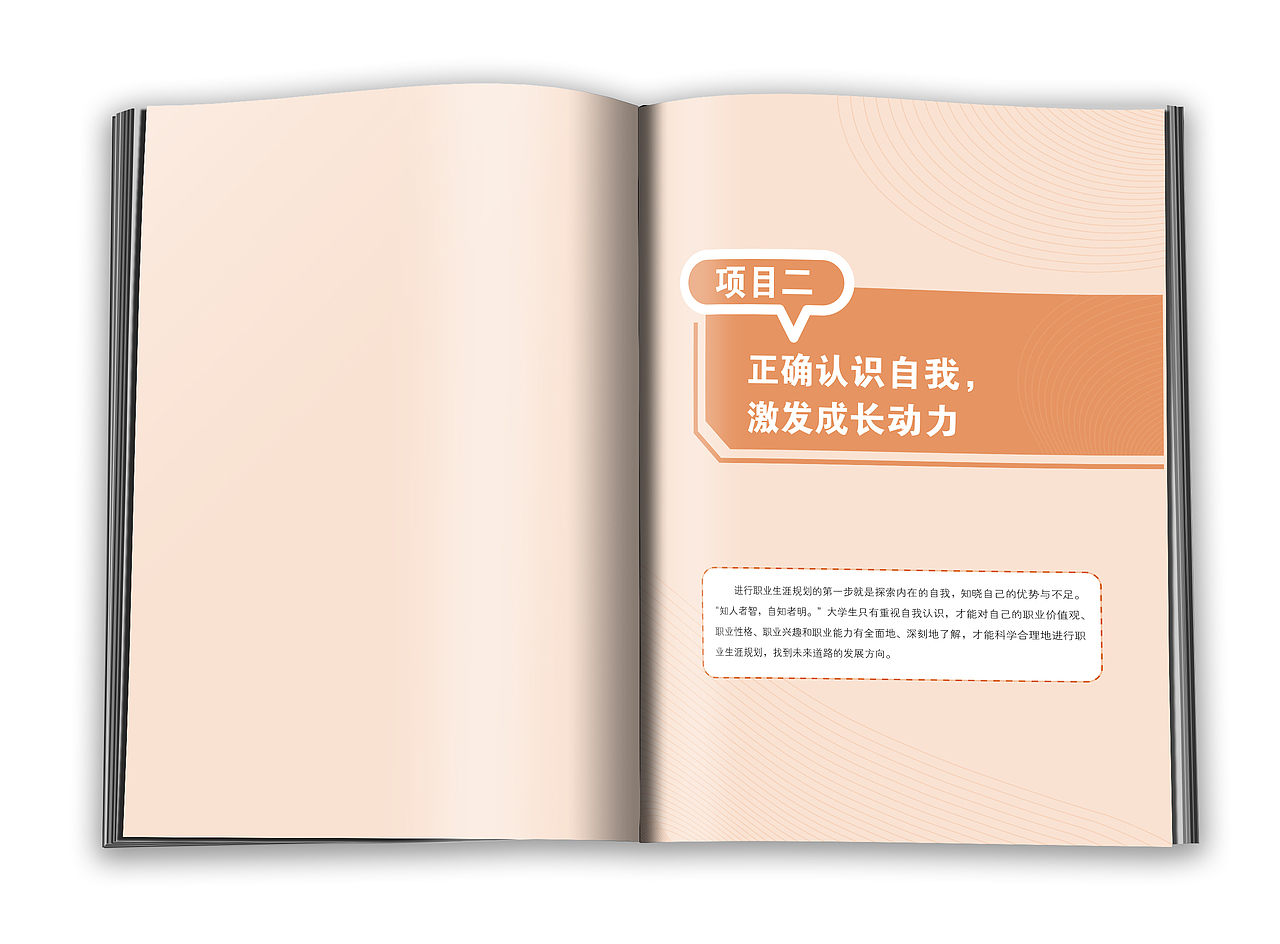 图书版式设计-大学生职业生涯规划与就业指导版式设计（图ZMzk0Mzk4MDcy） - 书籍/画册 - 站酷设计师向沂设计原创素材 - 站酷ZCOOL