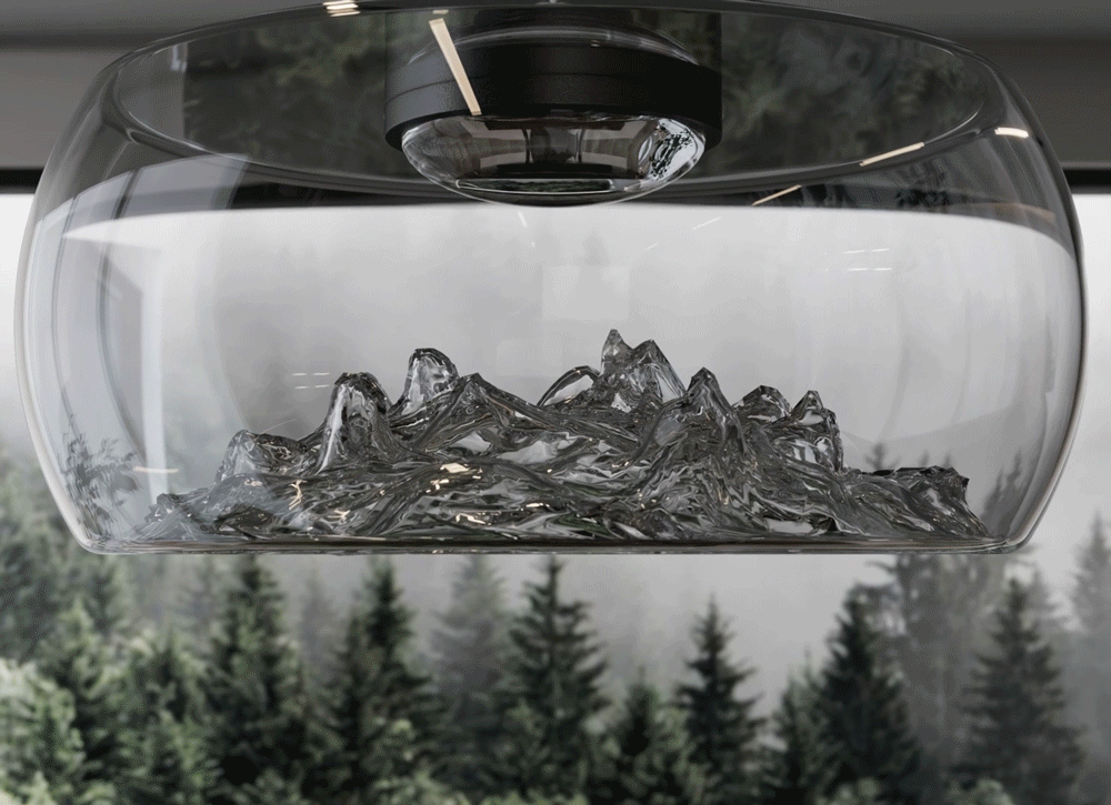 灯具产品动画 餐厅灯