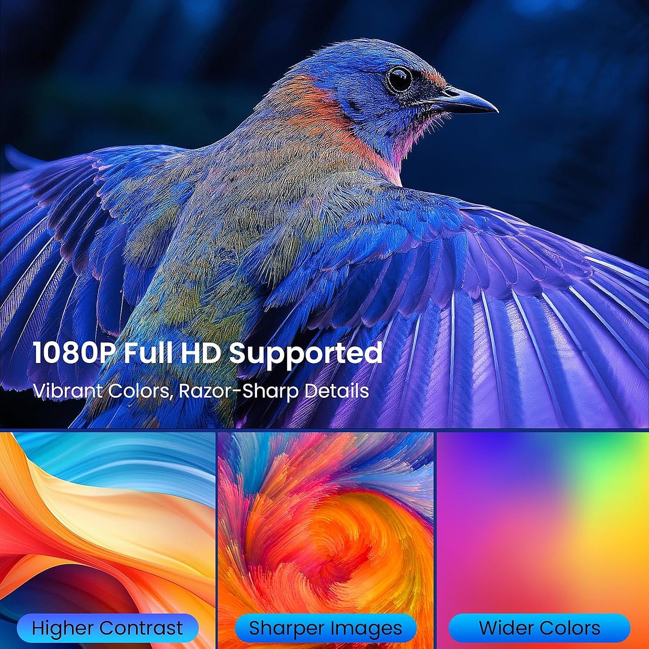 投影仪亚马逊主图/A+/品牌故事,室内,室外场景