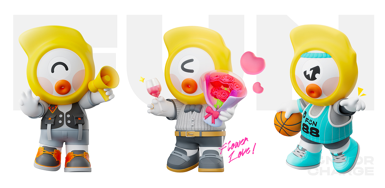 乐仔FUNBOY丨新能源汽车充电IP品牌