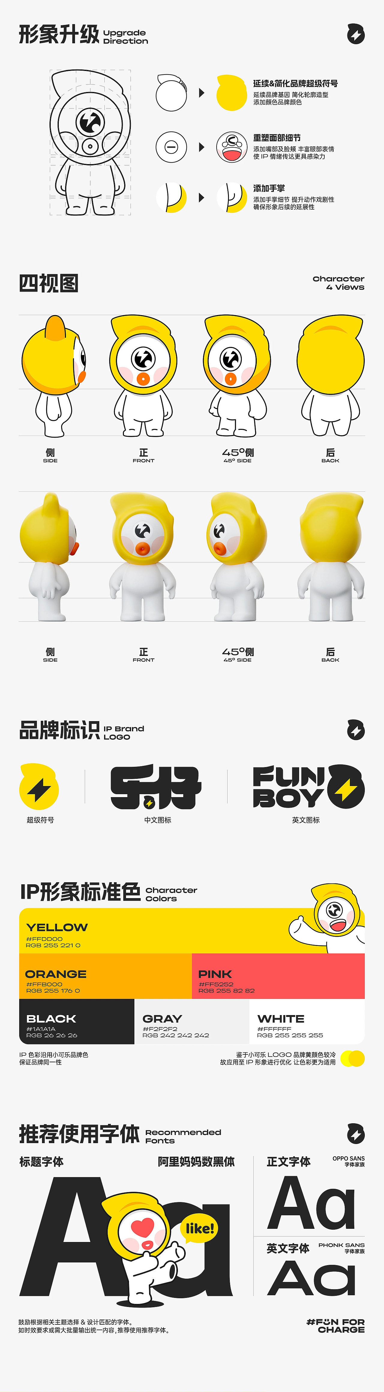 乐仔FUNBOY丨新能源汽车充电IP品牌